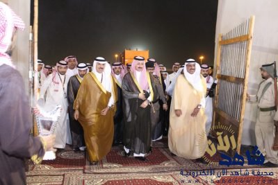 محافظ الأحساء يدشن مهرجان الأحساء المبدعة