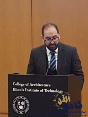 مهندس سعودي يشرف على معرض بروفيسور عالمي في (IIT)