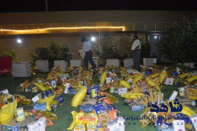 رواد الأحساء يساهمون في السلة الرمضانية