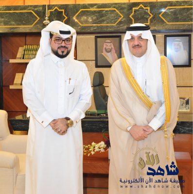 الأمير سعود بن نايف يبارك للغزال اختياره عضواً في المونديال العالمي بروسيا ٢٠١٨