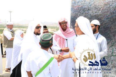 العمري : على أعضاء الهيئة مراعاة أحوال المعتمرين والزوار في المراكز التوجيهية أثناء جولته التفقدية