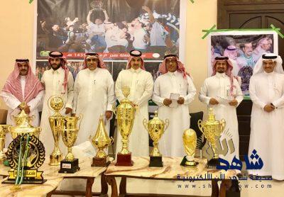 أمير الحراجين بن ملحم وعمدة الرقيقة يكرمان إدارة ولاعبي اليرموك