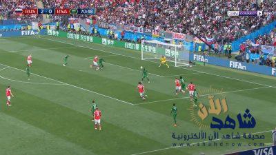 كأس العالم فيديو ملخص مباراة السعودية و روسيا