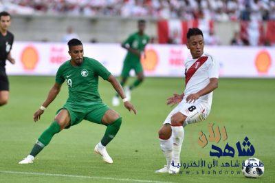 الأخضر السعودي يخسر بثلاثية أمام بيرو