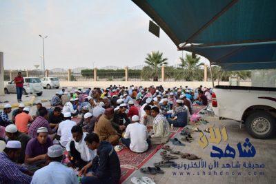 بلدية العيون بمحافظة الاحساء تقيم عمل إفطار صائم