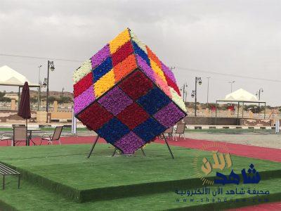 سجادة الزهور المضيئة تأسر قلوب زوار مهرجان صيف بدر الجنوب