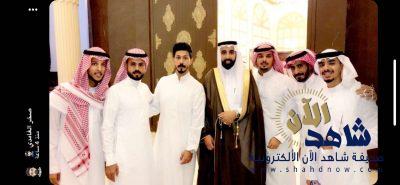 الشيخ زايد الاسمري والشيخ مسفر الزهراني يحتفلون بزواج يحيى