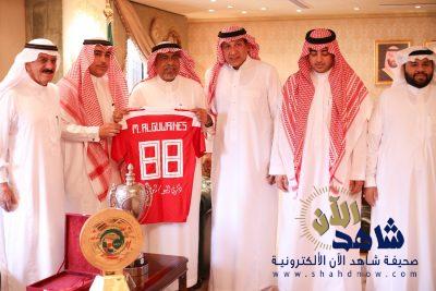 أمين ‏العاصمة المقدسة يستقبل رئيس نادي الوحدة