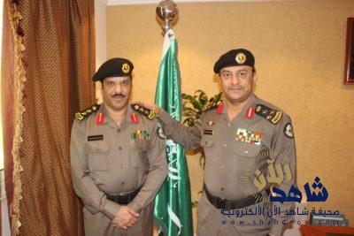 المغلوث يقلد العفيصان رتبتة عقيد