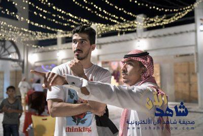 “الحافظ” لاعب المنتخب السعودي ونادي الهلال في رحاب مدينة جواثا السياحية بالأحساء