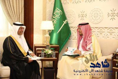 الأمير أحمد بن فهد بن سلمان يستقبل مدير عام صحة الشرقية