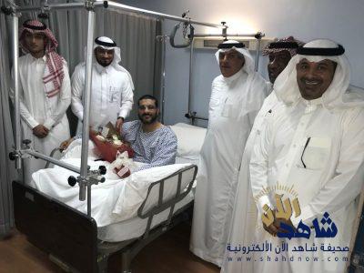 العليو نجم نادي الاحساء لذوي الاحتياجات الخاصه يبتعد عن الملاعب ثلاثة شهور