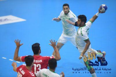 ناشئو أخضر اليد يتعادلون مع إيران