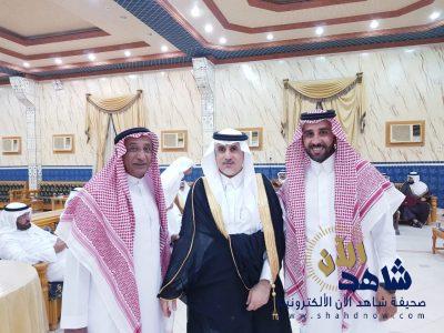 العامري والزهراني يحتفلون بزواج الملازم دوس في قصر الوسام