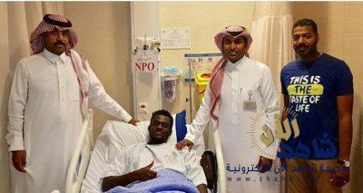 أجريت له عملية الرباط الصليبي : الفتره الشتويه تحدد مصير مهاجم هجر الغاني روبرت جانسا