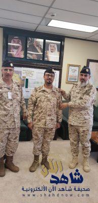 رئيس هيئه العمليات يقلد مدير شعبه التدريب بالأحساء رتبته الجديدة