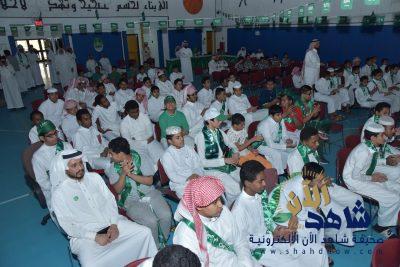 أجواء كرنفالية في احتفالات “اليوم الوطني88” بمتوسطة الاندلس بالهفوف