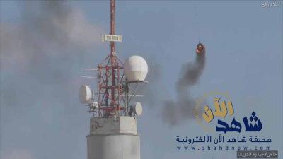 بالفيديو: إحراق برج إسرائيلي بإطار سيارة طائر حملتة طائرة ورقية