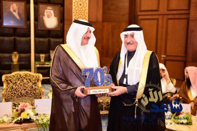 الأمير سعود بن نايف يكرم جيل الذهب للكرة السعودية