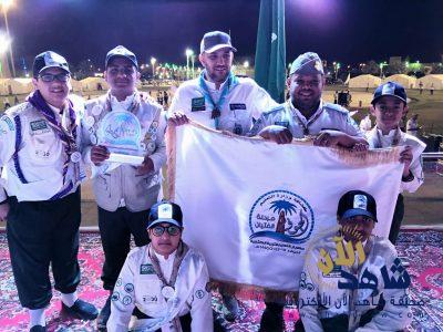 خماسي فتية مكة ينتزعون “البيرق الذهبي ” في منافسات مهرجان وزارة التعليم الكشفي