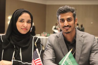 “عقيل وزينب ” زوجان سعوديان في يقودان أحد أفضل 10 اندية طلابية في أمريكا