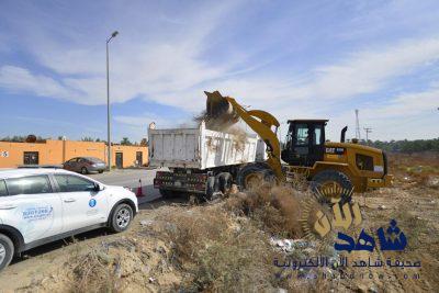 المؤسسة العامة للري تدشن برنامج إزالة ونقل المخلفات الزراعية ونظافة واحة الاحساء