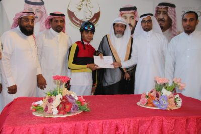 «شعبان» يطير بكأس الحفل السادس لفروسية الأحساء