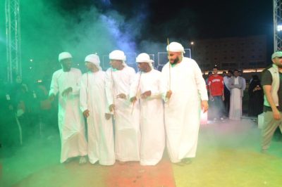 احتفال الهيئة العامة للرياضة باليوم الوطني الإماراتي