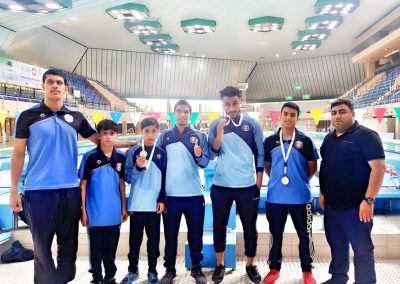 سباحة العدالة رابعًا في بطولة المملكة الثالثة للتحدي