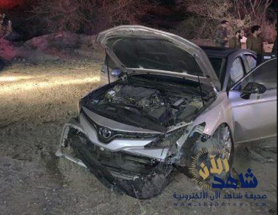 شاهد من الطائف.. تصادم على طريق السيل يصيب 11 شخصاً