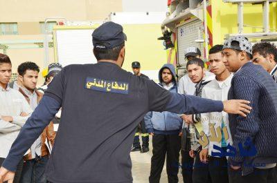 دقيقتان وست ثواني لإخلاء 1000 متدرباً من ثلاثة مباني متجاورة بتقنية الأحساء