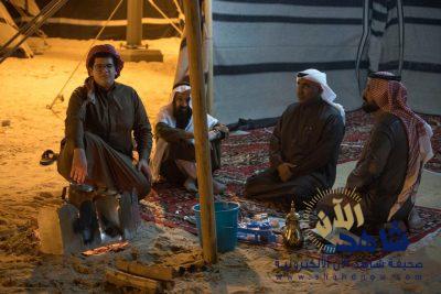 180 عائلة تتنافس على أفضل “قهوة وشاي وشبة نار” بسفاري بقيق