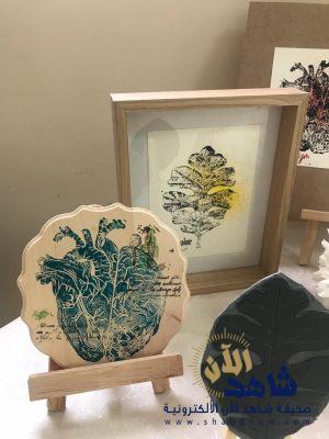 افتتاح معرض ورشة الطاعة باللينو بمكتب التعليم بالهفوف (بنات)