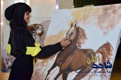 برودة الجو لم تمنع ١٠ آلاف زائر لفعالية مهرجان هب البراد ٢ وكلنا منتجون ٩ من الحضور 