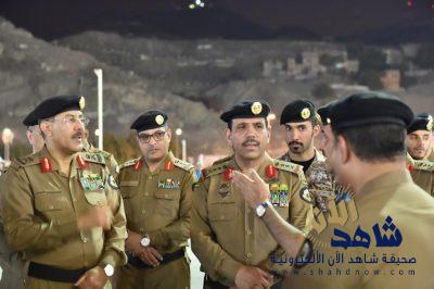 معالي مدير الأمن يتفقد قوات مهمة العمرة