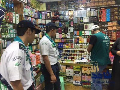 36  كشافاً من جمعية الكشافة يًساندون وزارة التجارة والاستثمار في مكة المكرمة والمدينة المنورة