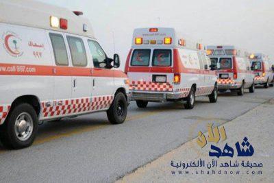 الرياض: مصابون في حـادث مروري يعتدون على فرقة تابعة للهلال الأحمر وصلت لإسعافهم