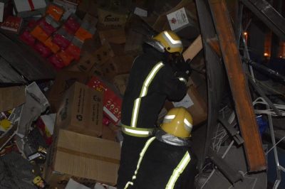 مصرع مواطن في انهيار سقف أحد المراكز التجارية بجدة