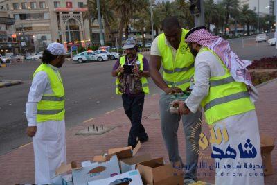 “مفوضية رواد مكة” تنفذ النسخة 30 من مشروع السقيا وتمنح 25 مشاركا 6 ساعات تطوعية