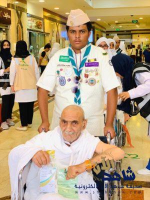 الكشافة يساهمون في قافلة وزارة الصحة بتفويج الحجاج المنومين بالمستشفيات الى عرفات