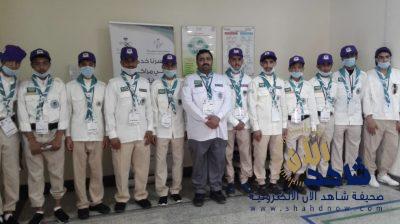 كشافة جمعية الحليلة الخيرية تساند القطاع الطبي في مكة المكرمة