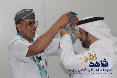 قادة معسكرات الخدمة العامة يلتقون مدير عام فرع وزارة التجارة بمكة المكرمة