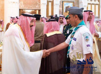 الكشافة يُعبرون عن فخرهم واعتزازهم باستقبال الملك لهم في منى