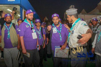 الكشافة يبدؤون عملية مسح مشعري منى وعرفات