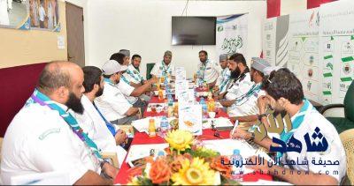 قائد معسكرات الخدمة العامة يلتقي بقيادات المعسكرات الفرعية