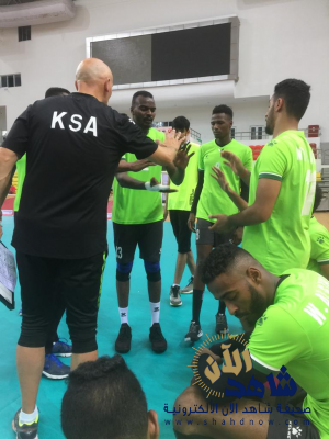 أخضر الطائرة يختتم استعداداته للآسيوية والعدوان يجتمع باللاعبين
