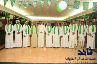 الجيل يهنئ المصابين أبطال الحد الجنوبي بيوم الوطن في مستشفى الحرس بالأحساء