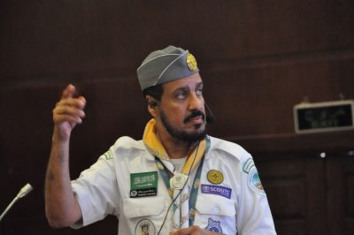 عرض ورقة عمل في مصر عن ” الكشافة بالمملكة في تحقيق اهداف التنمية المستدامة “