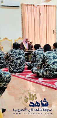 فرع هيئة الأمر بالمعروف بالمنطقة الشرقية يشارك بكلمة توعوية في قيادة أمن المنشآت