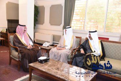 محافظ الأحساء يستقبل رئيس مجلس إدارة التجمع الصحي بالأحساء